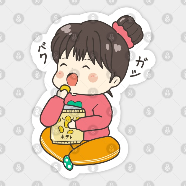 Chibi eating sales